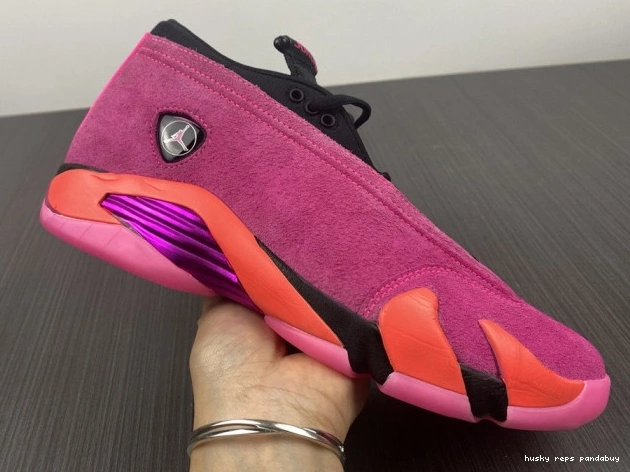 Cheap Husky (W) 14 DH4121-600 Retro Shocking Low Jordan Pink 0707